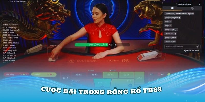 Hình thức cược đại phổ biến trong Rồng Hổ FB88